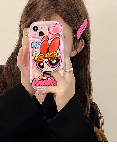 パワーパフガールズシリコンスマホケース：iPhoneSE・iPhone5・5s Amazon.co.jp: スマホケース パワーパフガールズ シリコン