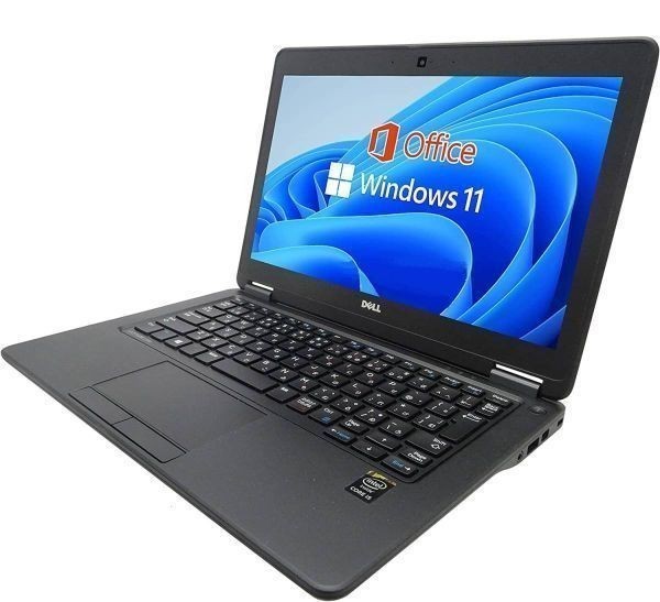 【サポート付き】DELL latitude 7250 Windows11 メモリー:8GB 大容量SSD:512GB Office 2019 & ロジクール K380BK ワイヤレス キーボード