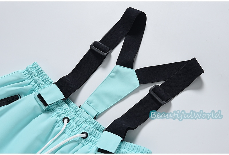 スノーパンツ 子供 スキーパンツ スノーボードウェア スキーウェア ビブパンツ 防寒 防風 冬服 単品 男女兼用 撥水加工