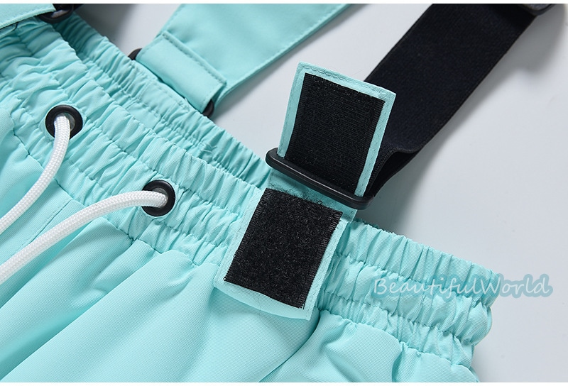 スノーパンツ 子供 スキーパンツ スノーボードウェア スキーウェア ビブパンツ 防寒 防風 冬服 単品 男女兼用 撥水加工