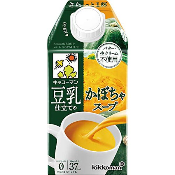 Qoo10]　豆乳仕立てのかぼちゃスープ500ml12
