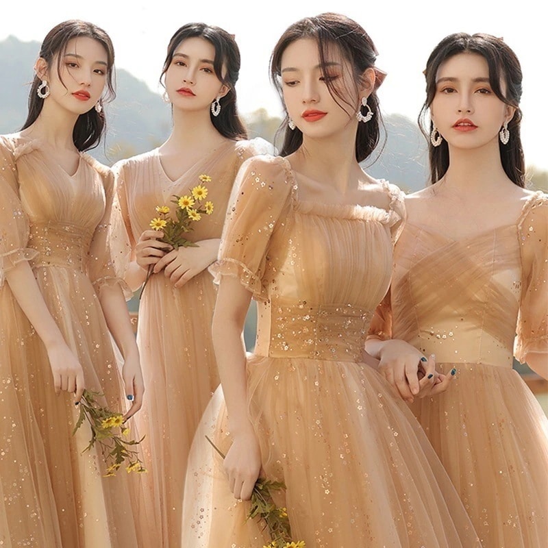 2023入荷高級感結婚式ワンピース花嫁ロングドレスドレスウェディングドレス司会成人式同窓会演奏会発表会卒業式パーティードレスワンピース