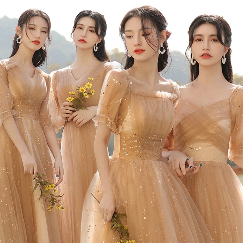 2023入荷高級感結婚式ワンピース花嫁ロングドレスドレスウェディングドレス司会成人式同窓会演奏会発表会卒業式パーティードレスワンピース