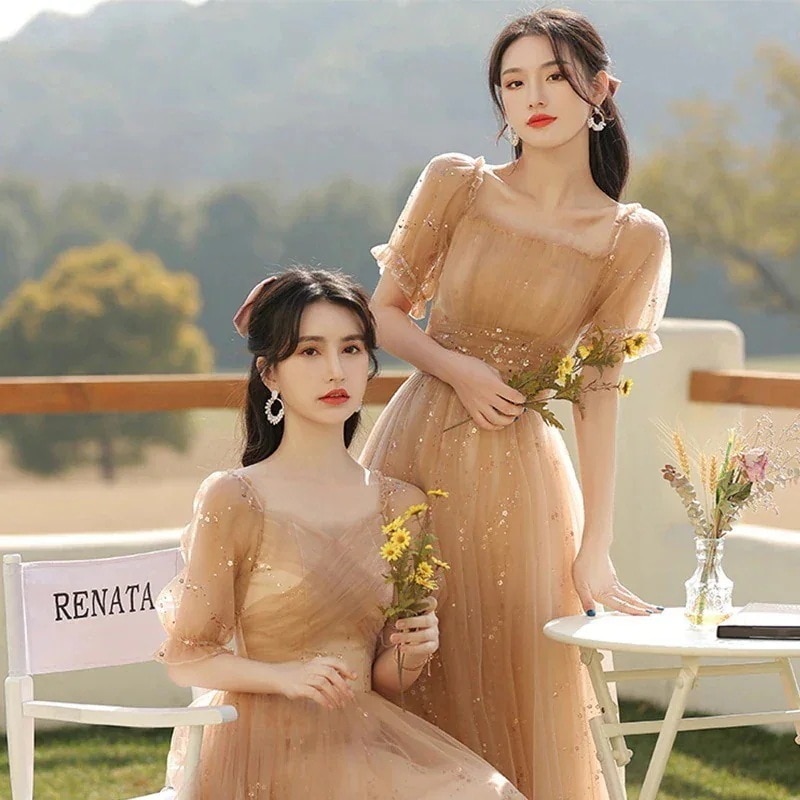 2023入荷高級感結婚式ワンピース花嫁ロングドレスドレスウェディングドレス司会成人式同窓会演奏会発表会卒業式パーティードレスワンピース