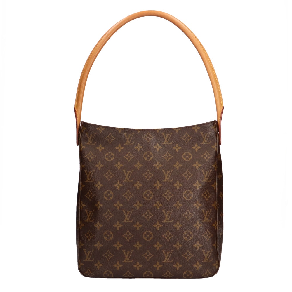 ルイヴィトン LOUIS VUITTON ルーピングGM モノグラム ショルダーバッグ ブラウン レディース 中古 ルイヴィトン LOUIS VUITTON ルーピングGM モノグラム ショルダーバッグ ブラウン レディース 中古