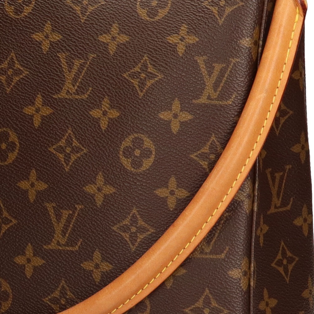 ルイヴィトン LOUIS VUITTON ルーピングGM モノグラム ショルダーバッグ ブラウン レディース 中古 ルイヴィトン LOUIS VUITTON ルーピングGM モノグラム ショルダーバッグ ブラウン レディース 中古