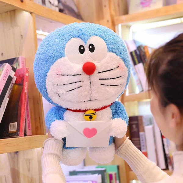 Qoo10] ドラえもん 特大80cm ぬいぐるみ 特