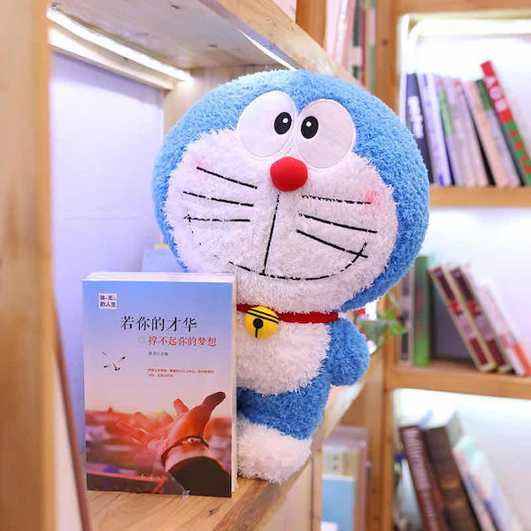 Qoo10] ドラえもん 特大80cm ぬいぐるみ 特