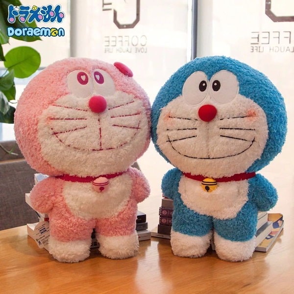 Qoo10] ドラえもん 特大80cm ぬいぐるみ 特