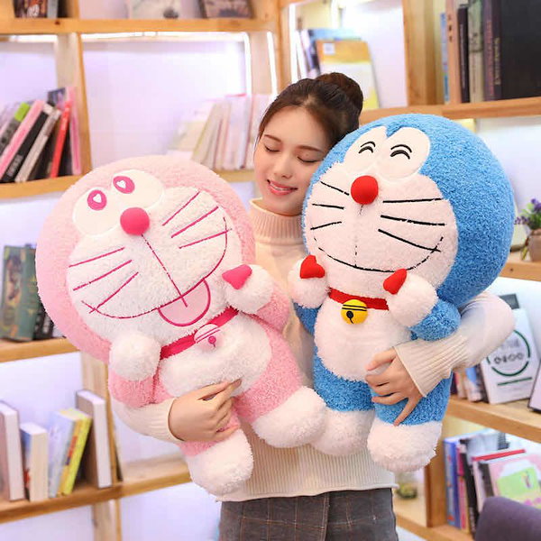 Qoo10] ドラえもん 特大80cm ぬいぐるみ 特