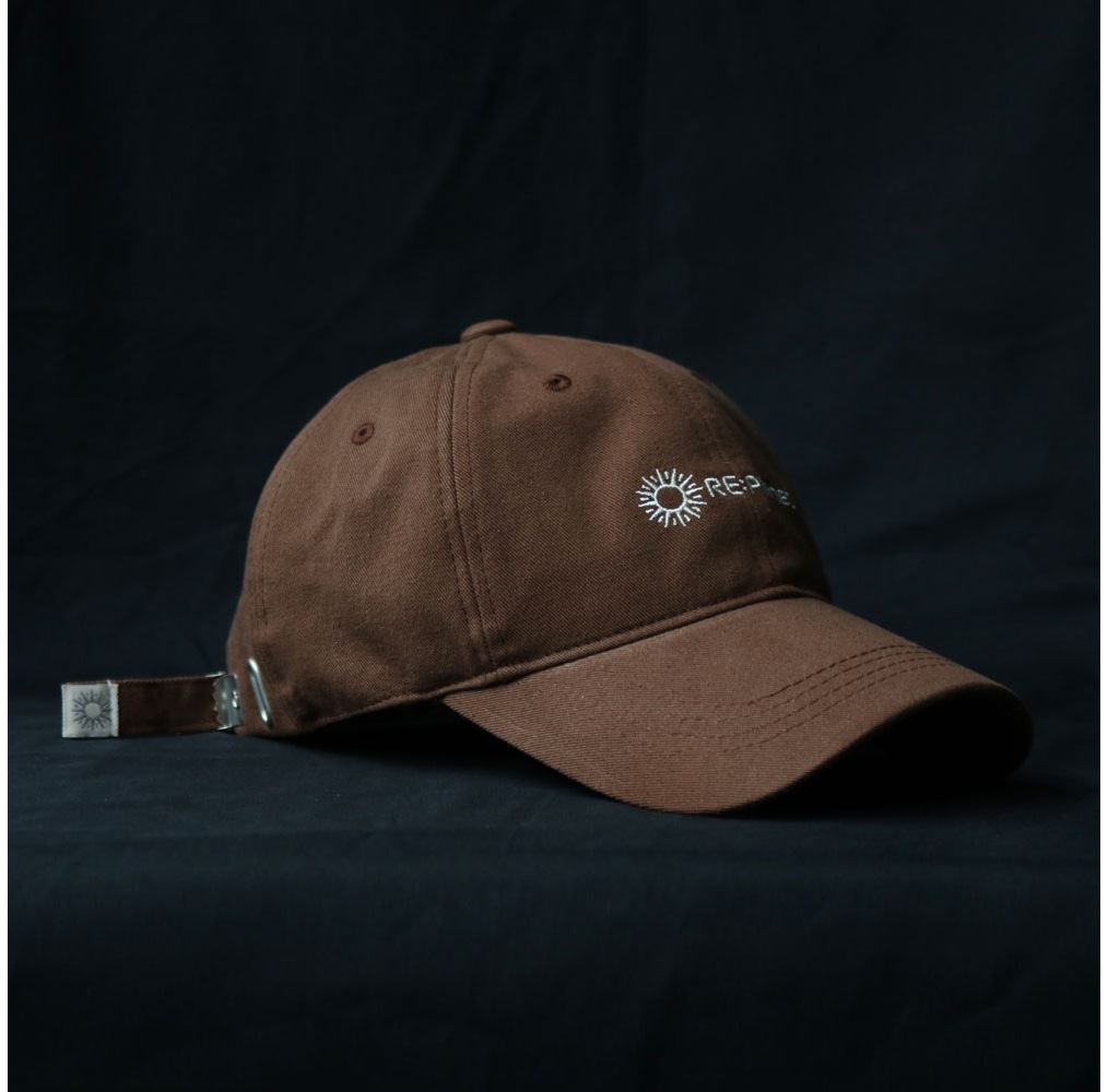 Organic Bio Washing Ball cap / Brown