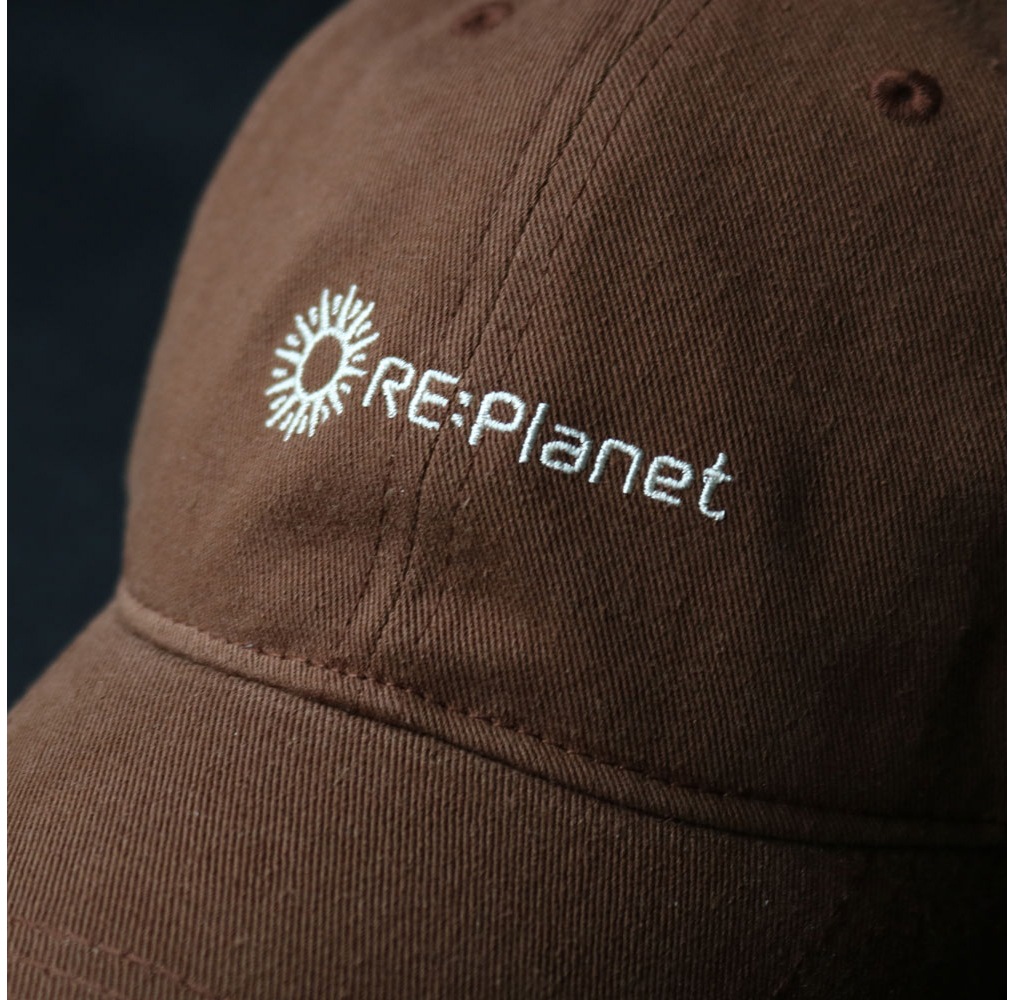 Organic Bio Washing Ball cap / Brown