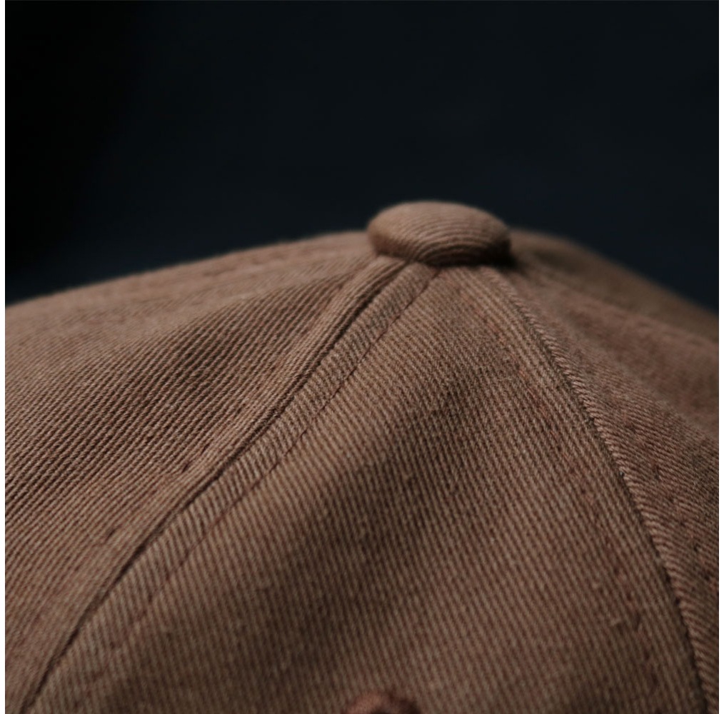 Organic Bio Washing Ball cap / Brown