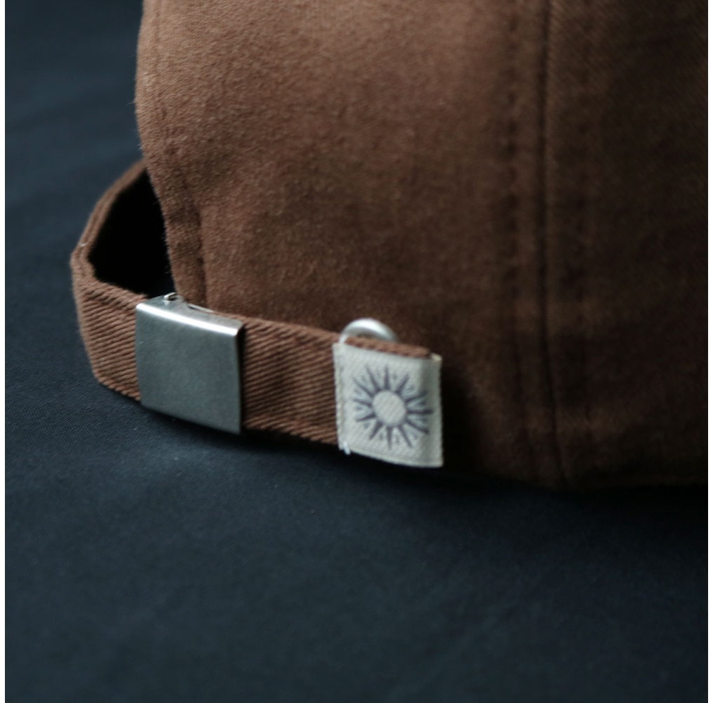 Organic Bio Washing Ball cap / Brown