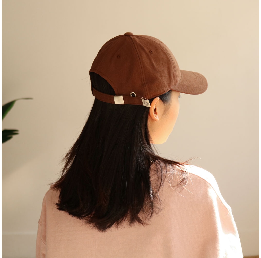 Organic Bio Washing Ball cap / Brown