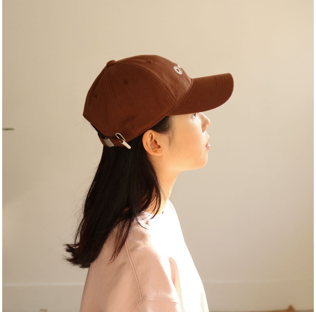 Organic Bio Washing Ball cap / Brown
