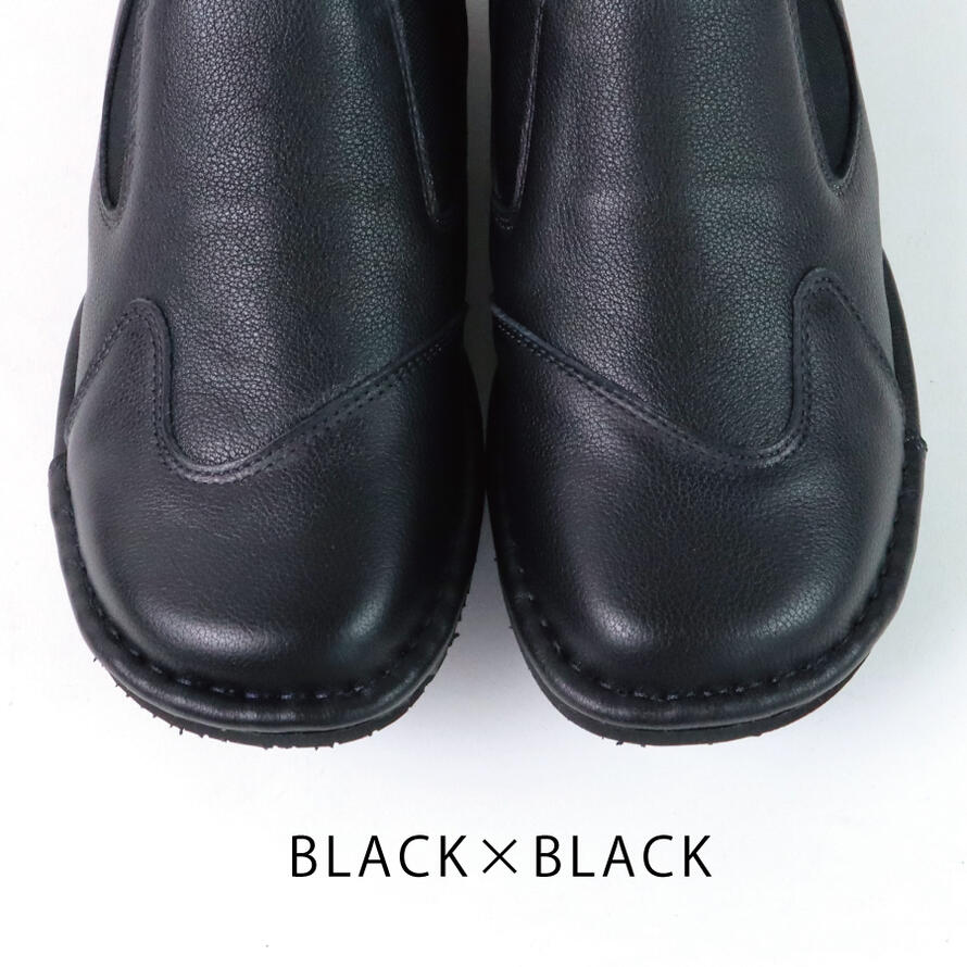 【日本製】 HS バイカラー レザー スリッポン レディース おしゃれ ヒール3センチ ヒール ブラック 本革 3E おしゃれ コンフォートシューズ 【日本製】 HS バイカラー レザー スリッポン レディース おしゃれ ヒール3センチ ヒール ブラック 本革 3E おしゃれ コンフォートシューズ