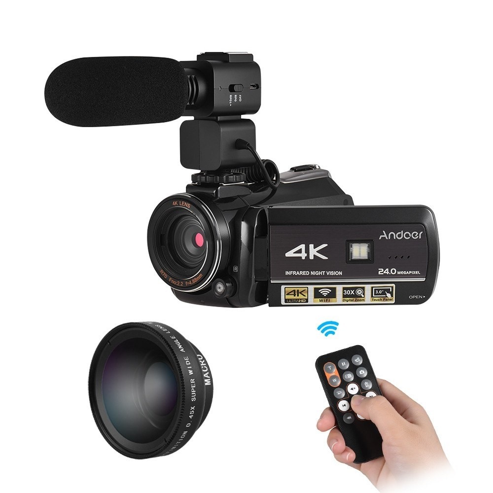 好評 Andoer Ac3 4k Uhd 24mpデジタルビデオカメラビデオカメラ 即納最大半額 Www Patchialotchi Com