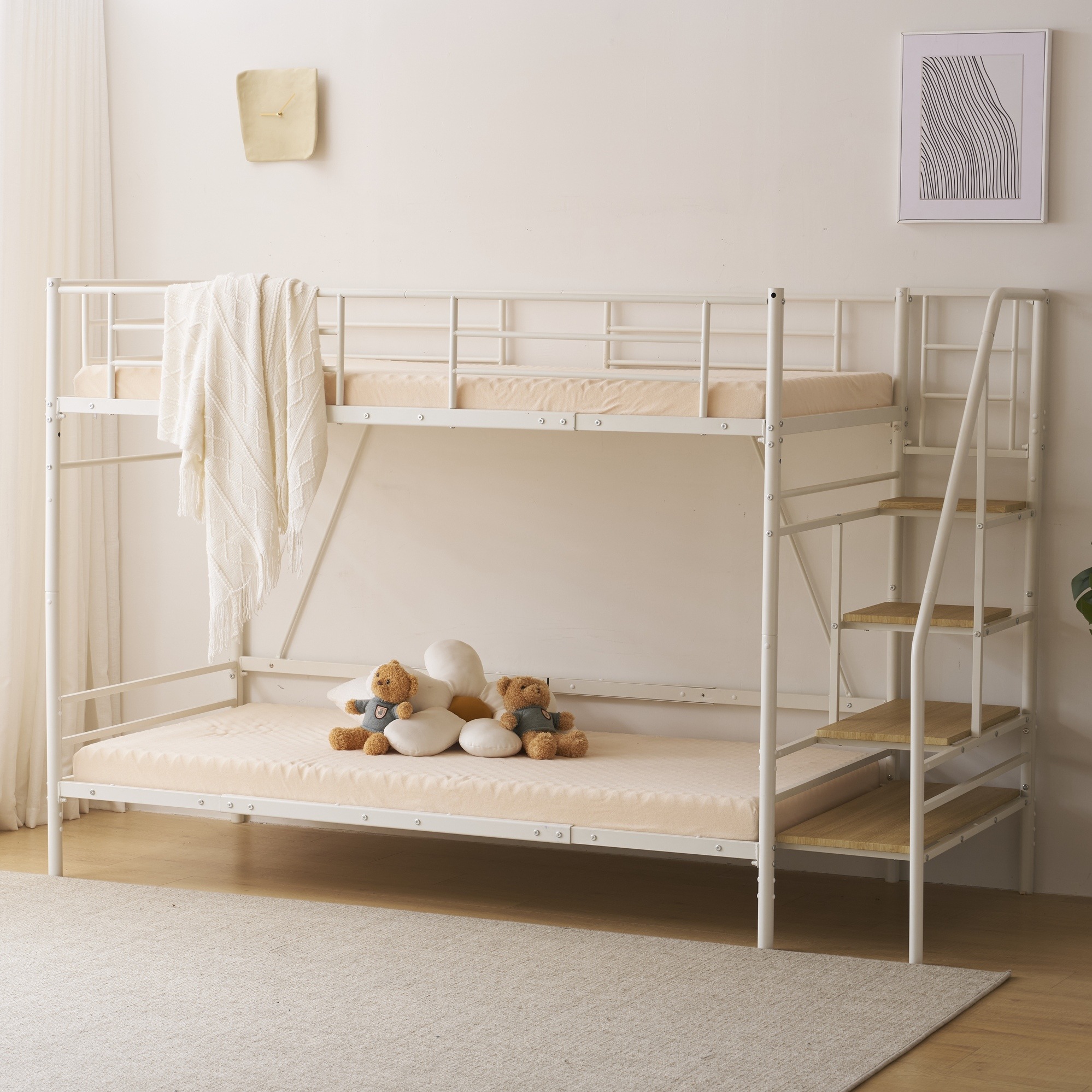 国内発送!S ロフトベッド 階段付き S パイプベッド シングル コ 収納 スチール 耐震 ベッド シングル パイプベッド パイプベッドフレームのみ【Sシングル】 国内発送!S ロフトベッド 階段付き S パイプベッド シングル コ 収納 スチール 耐震 ベッド シングル パイプベッド パイプベッドフレームのみ【Sシングル】