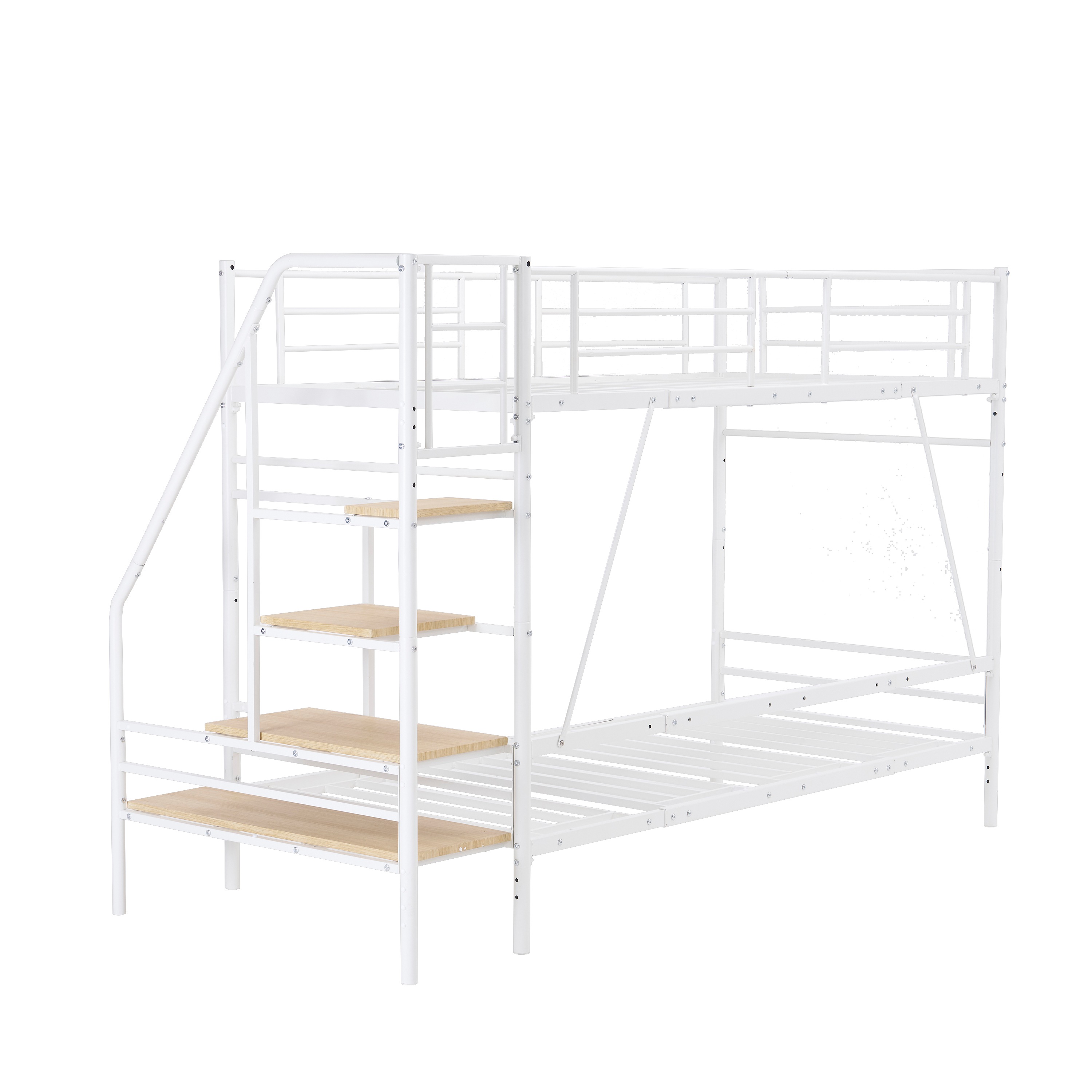 国内発送!S ロフトベッド 階段付き S パイプベッド シングル コ 収納 スチール 耐震 ベッド シングル パイプベッド パイプベッドフレームのみ【Sシングル】 国内発送!S ロフトベッド 階段付き S パイプベッド シングル コ 収納 スチール 耐震 ベッド シングル パイプベッド パイプベッドフレームのみ【Sシングル】