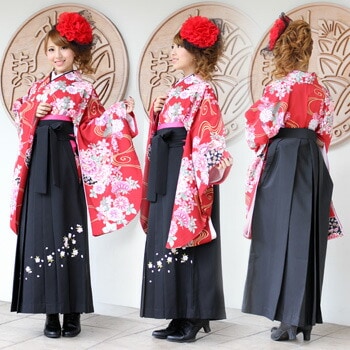 レンタル卒業式 袴 レンタル 女 袴セット 卒業式袴セット2尺袖着物&袴 フルセットレンタル赤地にピンク紫ぼかし牡丹と菊金流水安い 赤 レッド ハカマ はかま rental レンタル卒業式 袴 レンタル 女 袴セット 卒業式袴セット2尺袖着物&袴 フルセットレンタル赤地にピンク紫ぼかし牡丹と菊金流水安い 赤 レッド ハカマ はかま rental