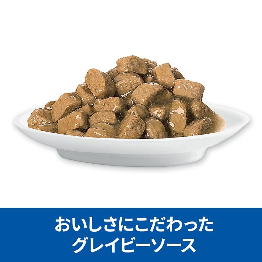 キャットフード　サイエンスダイエット　シニア　７歳以上　高齢猫用　チキン　２．８ｋｇ　＋　パウチ　１２袋　ヒルズ　猫　ドライ　ＣＲＣ35―15―32―10―20