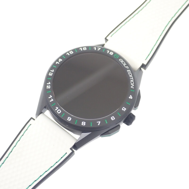 コネクテッド ゴルフエディション SBG8A82.EB0206 腕時計 チタン ラバー ブラック文字盤 メンズ【Aランク】 コネクテッド ゴルフエディション SBG8A82.EB0206 腕時計 チタン ラバー ブラック文字盤 メンズ【Aランク】