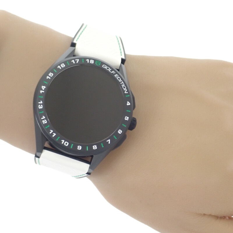 コネクテッド ゴルフエディション SBG8A82.EB0206 腕時計 チタン ラバー ブラック文字盤 メンズ【Aランク】 コネクテッド ゴルフエディション SBG8A82.EB0206 腕時計 チタン ラバー ブラック文字盤 メンズ【Aランク】