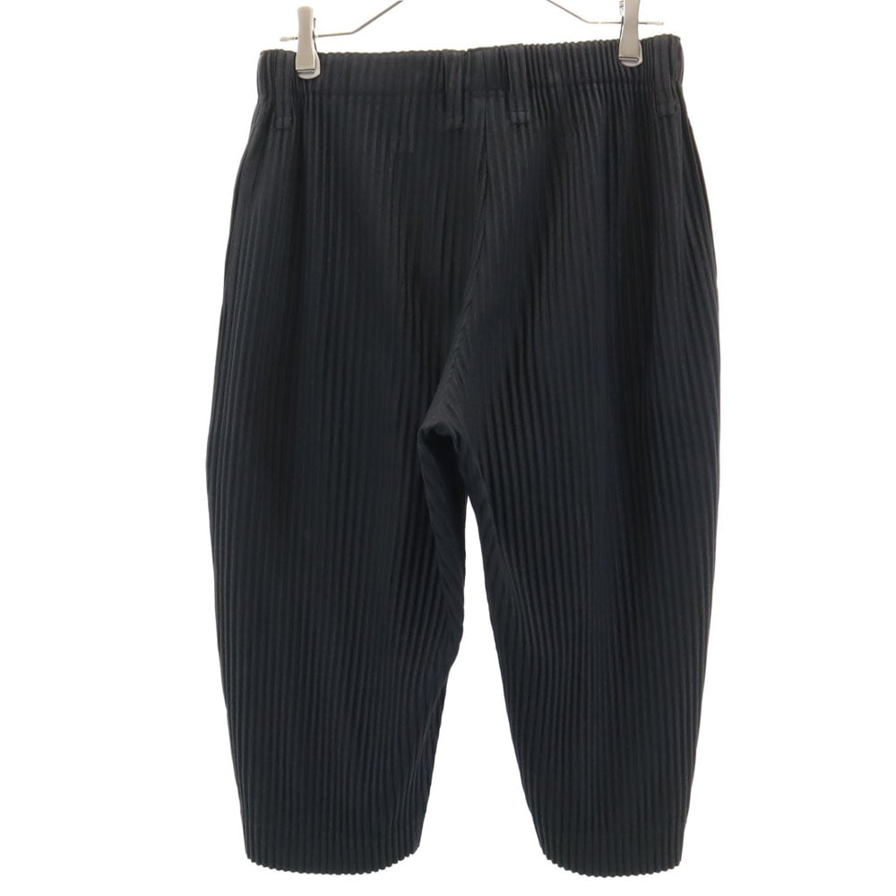 HOMME PLISSÉ ISSEY MIYAKE プリーツパンツ 黒 サイズ2 HOMME PLISSE ISSEY MIYAKE プリーツパンツ 黒 2