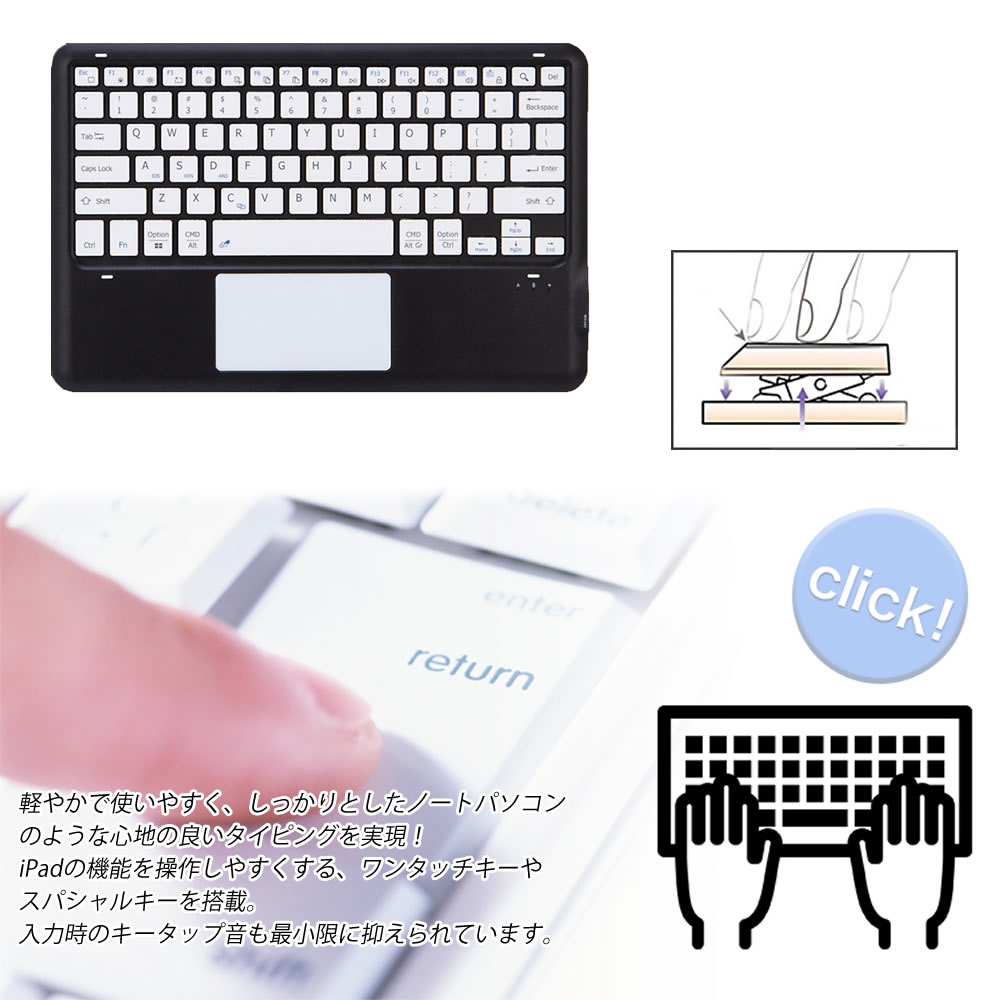 Lenovo Tab P12 12.7inch ZACH0002JP 超薄ケース付き カバー Bluetooth タッチパッドキーボード US配列 リモートワーク 在宅勤務