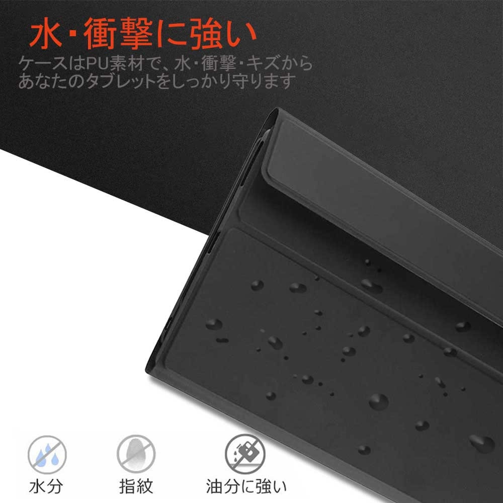 Lenovo Tab P12 12.7inch ZACH0002JP 超薄ケース付き カバー Bluetooth タッチパッドキーボード US配列 リモートワーク 在宅勤務