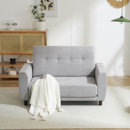 ソファーベッド 2人掛け 3WAY カウチソファ コンパクト 折りたたみベッド ローソファ 寝る 座る くつろぎ 多機能ソファー