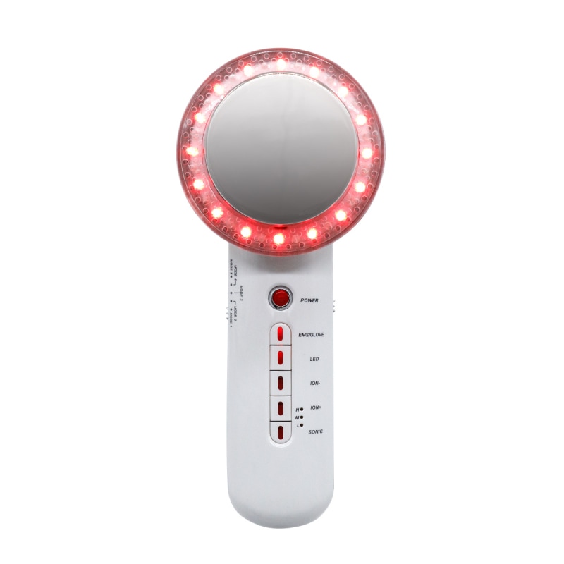 超音波美顔器 ダイエット器 イオン導入 ボディケア マッサージ器 EMSマシン超音波 脂肪除去 超音波導入機能 赤外線 LEDフォトンボディケア器具