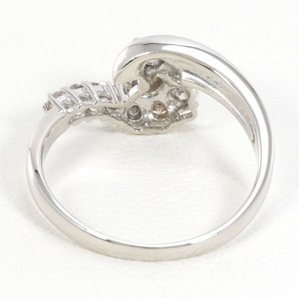 PT900 プラチナ リング 指輪 13号 ダイヤ 0.50 総重量約3.9g ジュエリー 中古