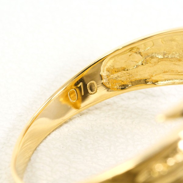 K18 18金 YG リング 指輪 14.5号 ダイヤ 0.10 ジュエリー 中古 K18 18金 YG リング 指輪 14.5号 ダイヤ 0.10 ジュエリー 中古