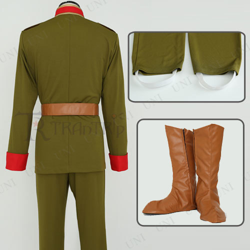 コスプレ 仮装 TranTrip(トラントリップ) ジオン公国軍制服(下士官ver.) メンズM 【 コスプレ 衣装 ハロウィン 仮装 コスチューム アニメ 制服 アニメキャラ 正規ライセンス品 男性