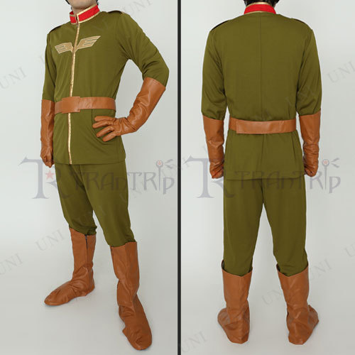 コスプレ 仮装 TranTrip(トラントリップ) ジオン公国軍制服(下士官ver.) メンズM 【 コスプレ 衣装 ハロウィン 仮装 コスチューム アニメ 制服 アニメキャラ 正規ライセンス品 男性