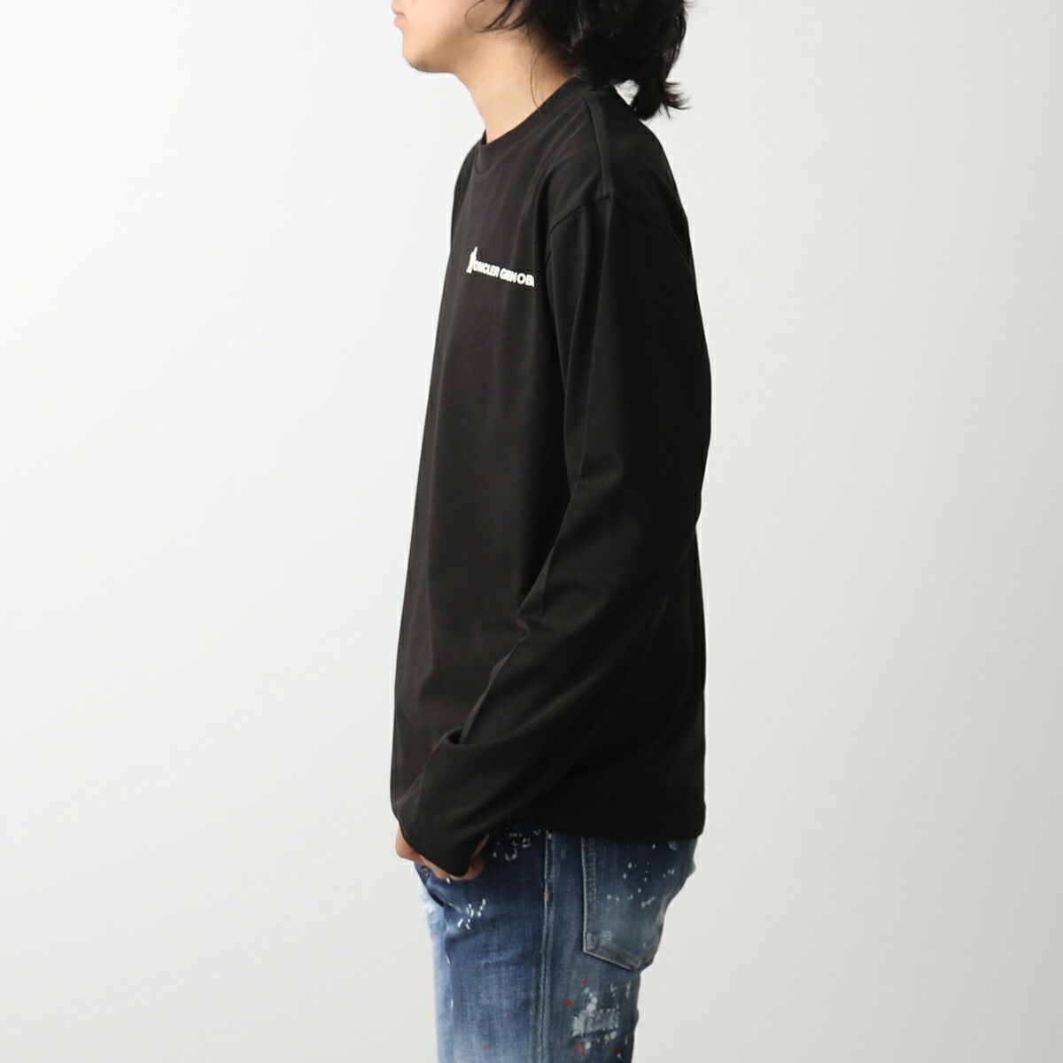 MONCLER GRENOBLE モンクレール グルノーブル 長袖 Tシャツ 8D00001 83927 メンズ ロンT ロゴ クルーネック カットソー コットン 999 8D000018392799 MONCLER GRENOBLE モンクレール グルノーブル 長袖 Tシャツ 8D00001 83927 メンズ ロンT ロゴ クルーネック カットソー コットン 999 8D000018392799