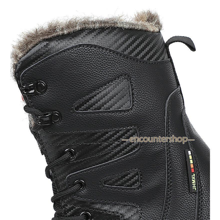 新品 大人気 ロングブーツ メンズ 裏起毛 作業用 スキー ワークブーツ ボア 雪靴 シューズ カジュアル 撥水 厚底 アウトドア 防滑