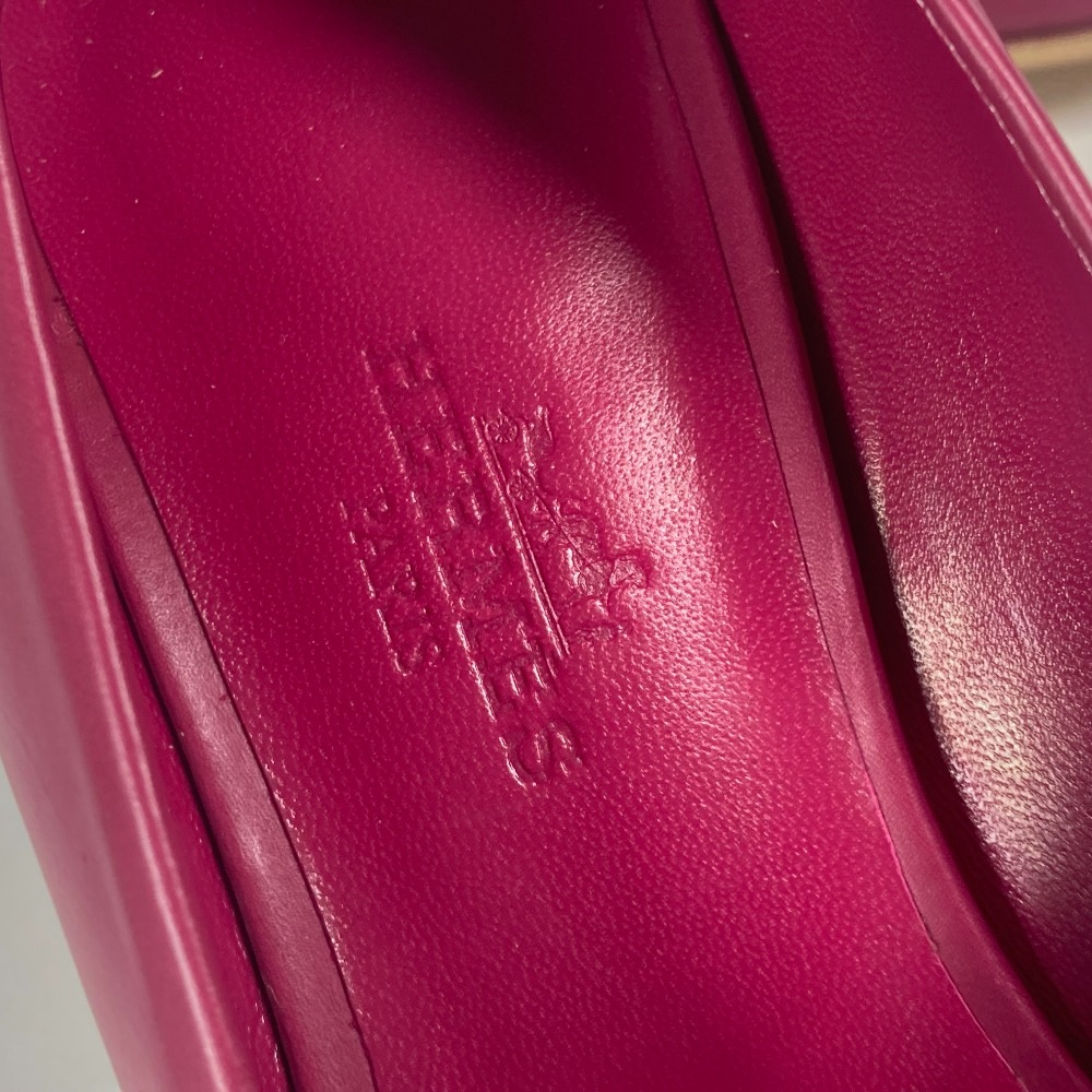 パンプス 靴 シューズ ヒール レザー ピンク