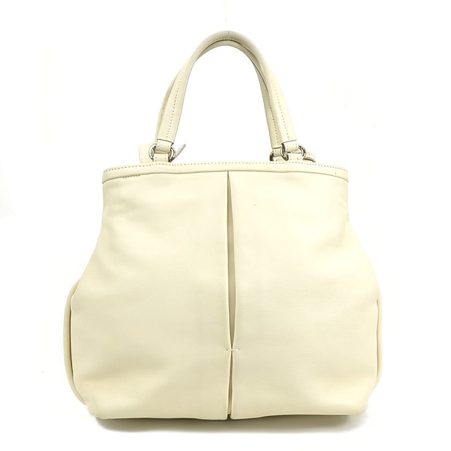 サルヴァトーレフェラガモ Salvatore Ferragamo ハンドバッグ ショルダーバッグ ヴァラリボン レザー アイボリー レディース r10051g サルヴァトーレフェラガモ Salvatore Ferragamo ハンドバッグ ショルダーバッグ ヴァラリボン レザー アイボリー レディース r10051g