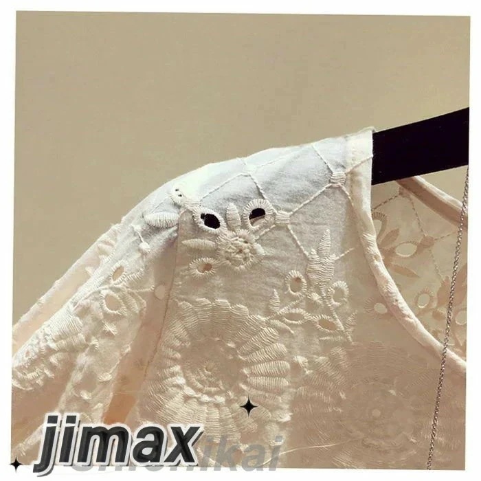 ブラウス レディース 40代 春夏新作 オシャレブラウス レースシャツ 半袖トップス パフスリーブブラウス 大人 通勤 ゆったり シャツ 韓国風 30代 50代