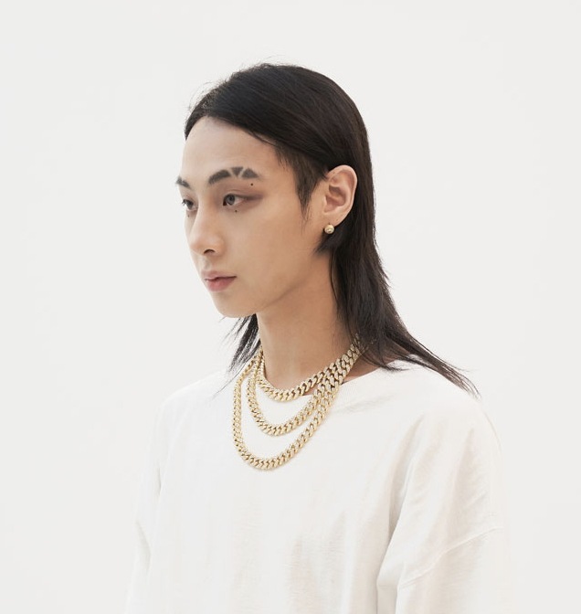 [BTS Jin/2pm ジュノ 着用]レーニンストーン クバンチェーンネックレス13mm(silver) 韓国人気ブランド 韓国人気ファッション 人気ジュエリー