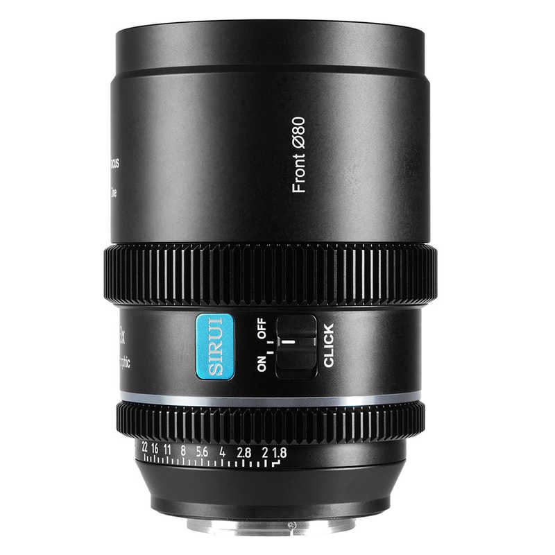 SIRUI カメラレンズ オートフォーカスアナモルフィックレンズ T1.8 S35 40mm MFT/ナチュラル ( マイクロフォーサーズ / 単焦点レンズ ) 40AF133X-MN-JP SIRUI カメラレンズ オートフォーカスアナモルフィックレンズ T1.8 S35 40mm MFT/ナチュラル ( マイクロフォーサーズ / 単焦点レンズ ) 40AF133X-MN-JP