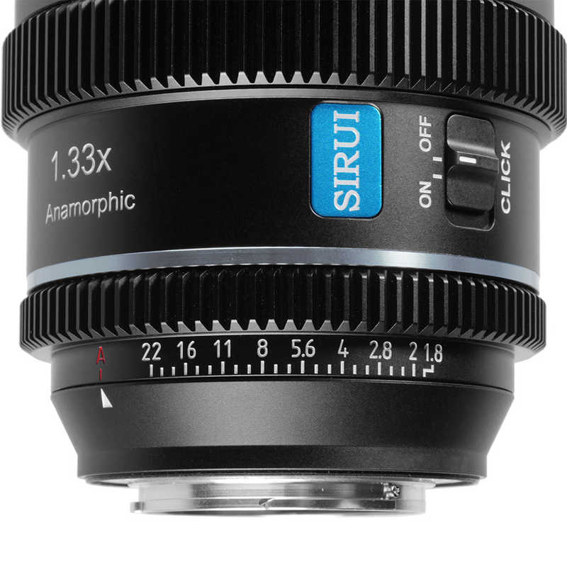 SIRUI カメラレンズ オートフォーカスアナモルフィックレンズ T1.8 S35 40mm MFT/ナチュラル ( マイクロフォーサーズ / 単焦点レンズ ) 40AF133X-MN-JP SIRUI カメラレンズ オートフォーカスアナモルフィックレンズ T1.8 S35 40mm MFT/ナチュラル ( マイクロフォーサーズ / 単焦点レンズ ) 40AF133X-MN-JP