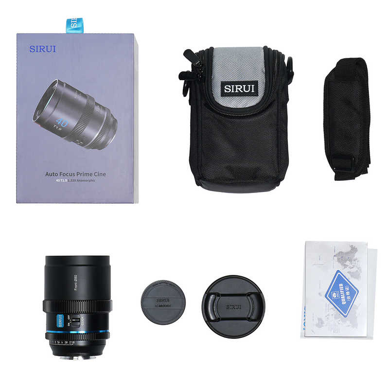 SIRUI カメラレンズ オートフォーカスアナモルフィックレンズ T1.8 S35 40mm MFT/ナチュラル ( マイクロフォーサーズ / 単焦点レンズ ) 40AF133X-MN-JP SIRUI カメラレンズ オートフォーカスアナモルフィックレンズ T1.8 S35 40mm MFT/ナチュラル ( マイクロフォーサーズ / 単焦点レンズ ) 40AF133X-MN-JP