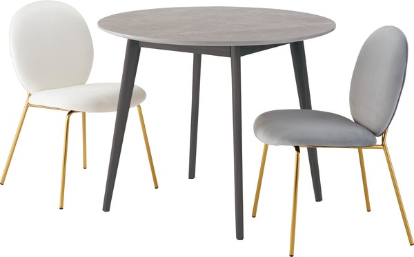 ラウンドテーブル 大理石調 大理石 韓国インテリア シンプル おしゃれ スタイリッシュ 直径90cm 90×90 丸テーブル テーブル ダイニングテーブル つくえ 食卓 韓国 北欧 ストーン かわいい