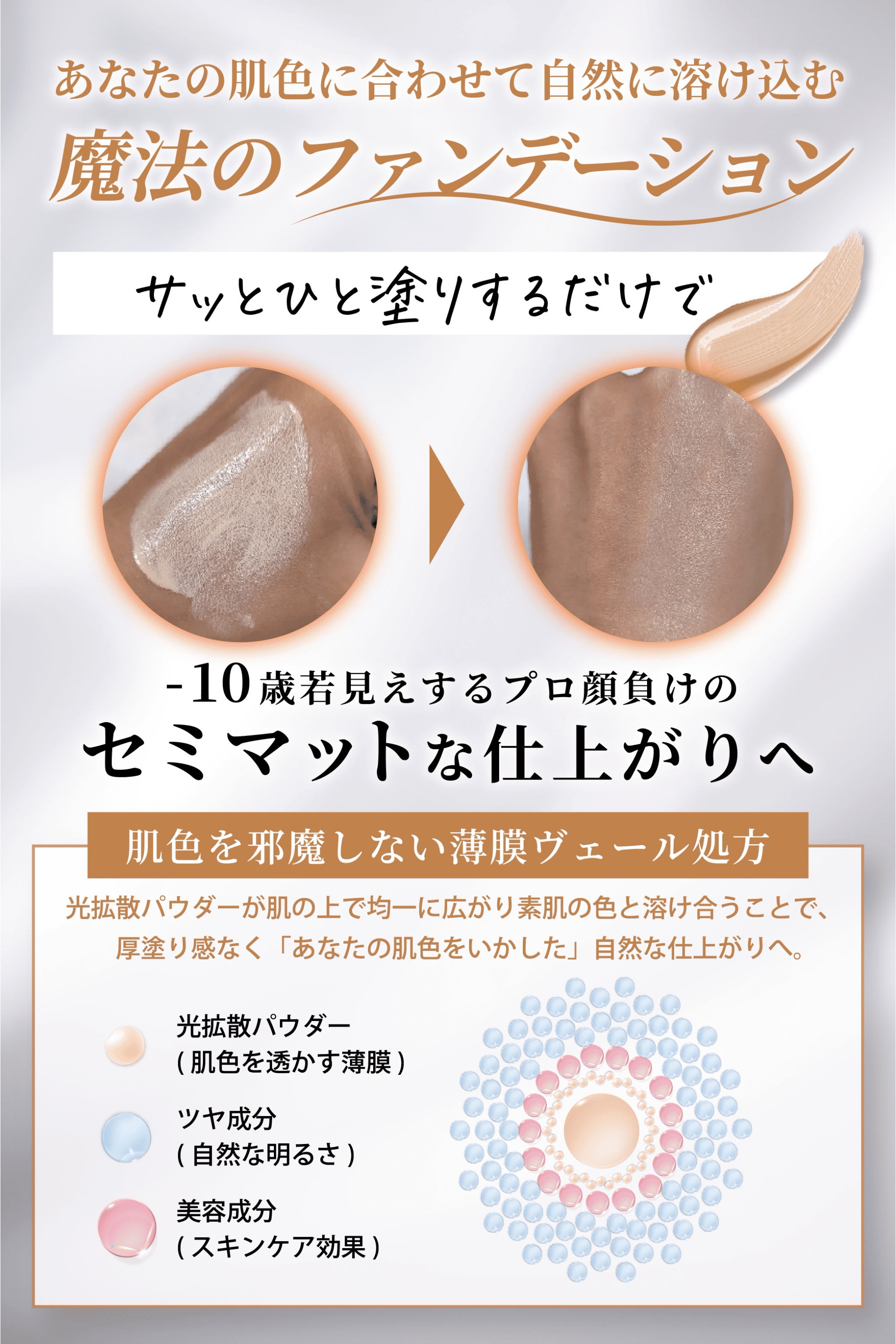 Qoo10] mys 【医薬部外品】mysスムースファンデーシ