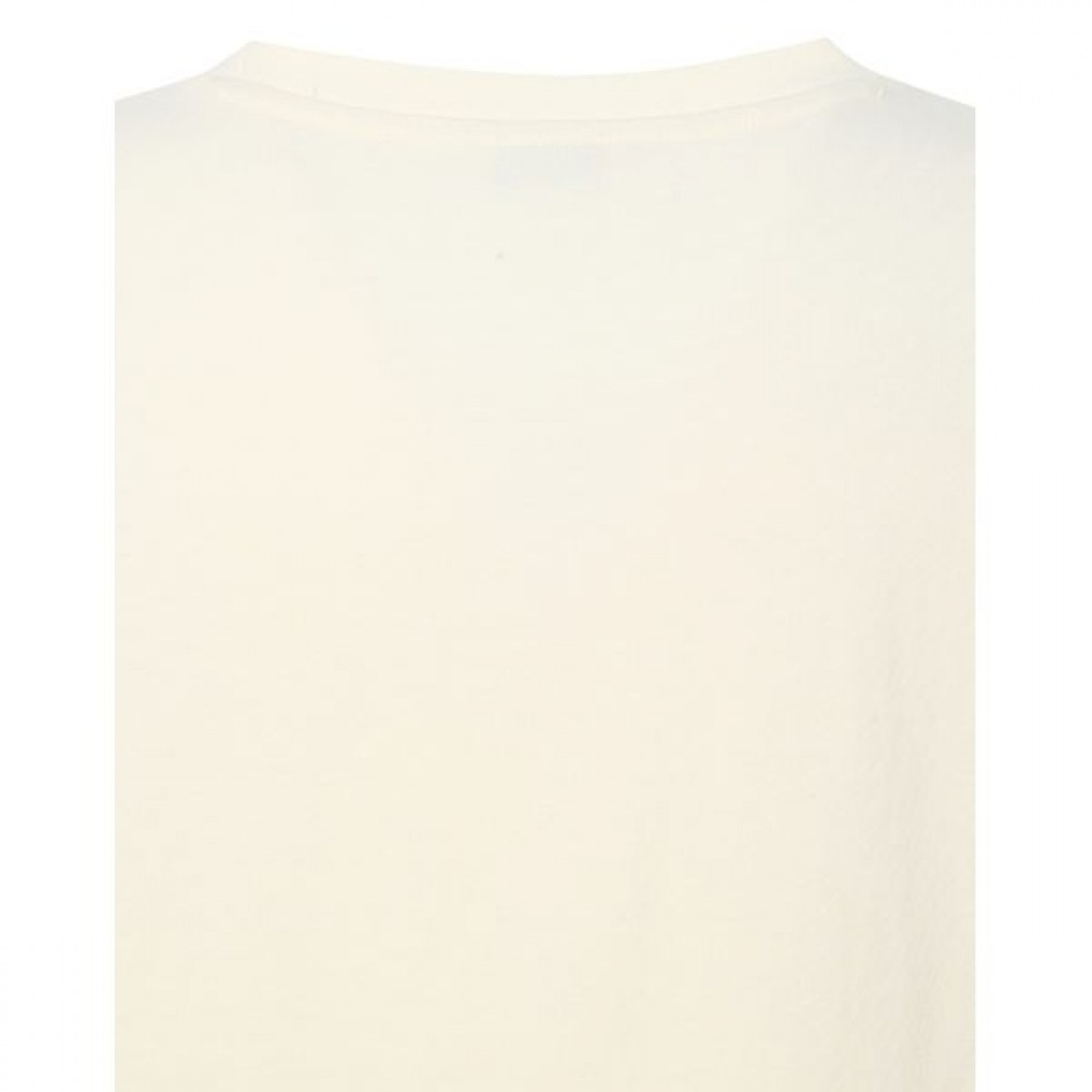 [ヘッジズレディース] 25SS タヒチモチーフグラフィックショートスリーブ T シャツアイボリー HSTS5B504IV