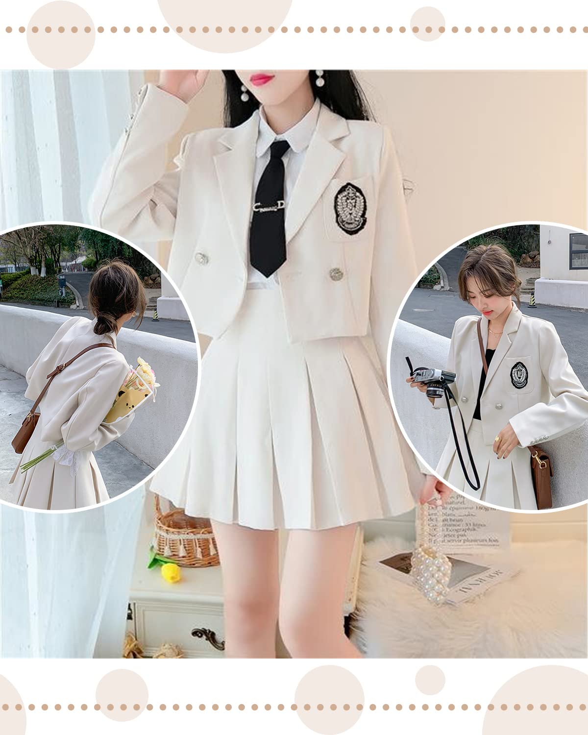 [JIURUN] 制服 ロリータ ゴスロリ 衣装 軍服 ハロウィン コスプレ アニメ cosplay lolita 森ガール ロリータ プリーツ スカート ブラウス 女装 服 ゴシック ドレス 女装